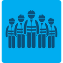 Reliable ongoing work icon