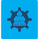 Scalable workforce icon